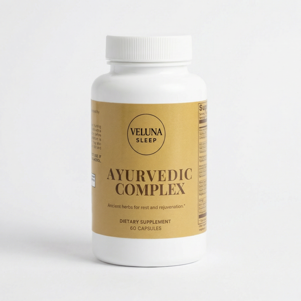 Veluna Sleep Ayurvedic Complex on a white background