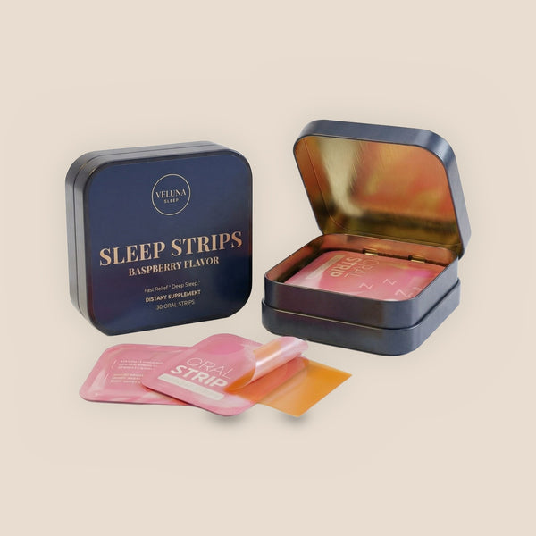 Melatonin Sleep Strips, 1 mg Dissolvable